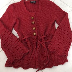 Red ETCETERA sweater